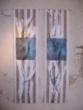 Cliquez sur l'image "vent l�ger " 170x43cm (x2) toile, intiss�, radio, encre. pour la voir en grand - Donaint-Bonave - "vent l�ger " 170x43cm (x2) toile, intiss�, radio, encre.